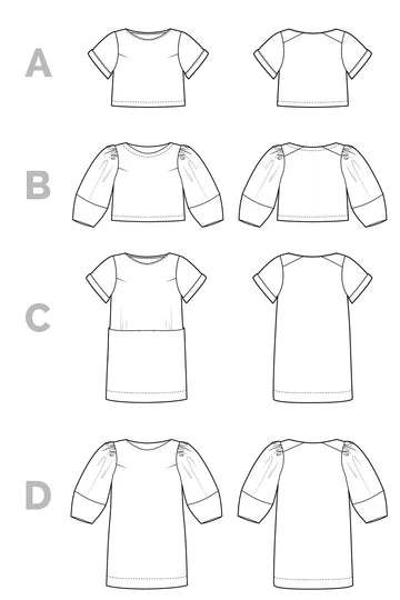 Beginner Dressmaking | 4 Week | Make a top/dress Course | Evenings