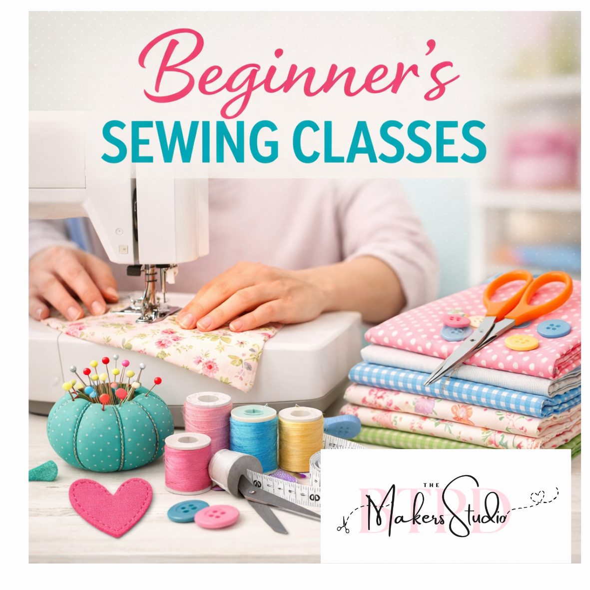 Beginners Sewing Course | 4 weeks | Wednesday Evenings